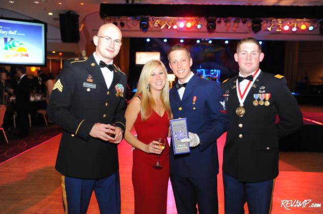 Soldiers from the USO were joined by DC Mayor Vincent Gray and Jamaican Ambassador Audrey Marks, among others, at the 2011 Kidney Ball.